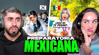 Coreana se APENÓ al ver la PREPA en MÉXICO 😱 ¡No podía creer lo que veía!