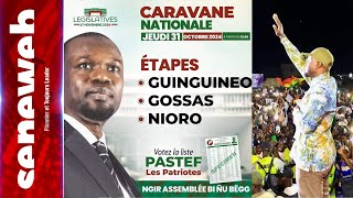 DIRECT : Caravane de Ousmane Sonko - Etapes Guinguineo, Gossas et Nioro...