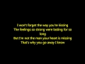 Mltr That S Why You Go Away Lyric