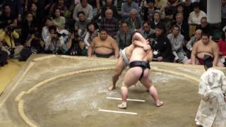 Takanoiwa (5-9) - Nishikigi (6-8) , Sumo : Natsubasho '16