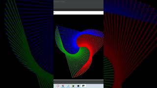 Amazing Spiral Using Python Turtle Graphics #shorts
