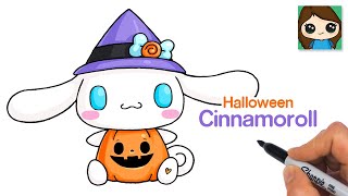 How to Draw Cinnamoroll Halloween
