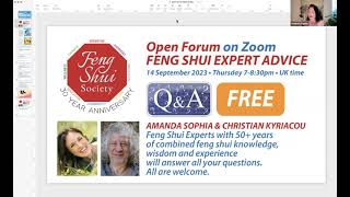 Open Forum: Q\u0026A Feng Shui Expert Advice #3 with Amanda Sophia and Christian Kyriacou