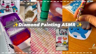 Diamond Painting ASMR s TikTok compilations ✨ | Asmr vedio | ASMR's
