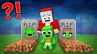 Poor Baby Mikey Life - Sad Story - Maizen Minecraft Animation