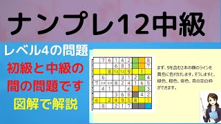 ナンプレ初級中級―数独―解き方解説―ナンプレのテクニック―色分けによる説明―解き方の着想―ナンプレの遊び方―ナンプレのコツ―色分けによる図解―解き方のダイジェスト―スウドク―解き方の懇切丁寧な説明