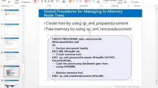 38 Overview of Shredding XML Data