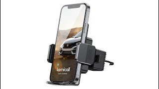 Review: Car Vent Phone Mount Holder - Lamicall [2022 Upgraded] Universal Air Vent Cell Phone Cradle