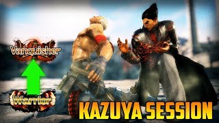 TEKKEN 7 Kazuya Rank Rush #2 | Vanquisher No Losses