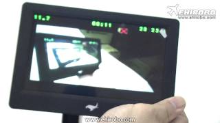 eHIROBO.com - Sharp Vision All-in-one FPV Monitor with WALKERA iLook camera