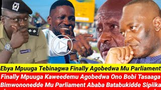Awedde!! Finally Mpuuga Kaweedemu Agobedwa Mu Parliament Ono Bobi Wine Tasaaga S