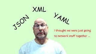 XML, JSON, YAML and Linux Networking - a start