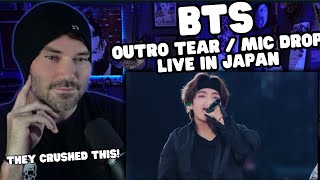 Metal Vocalist First Time Reaction - BTS - Outro Tears / Mic Drop ( LIVE in JAPAN )