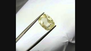 GIT CERTIFIED 4.45Cts Natural Unheated Ceylon Yellow Sapphire