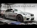 Dyno Testing our F90 M5 stock