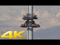 4k | Atmosfear Freefall Tower At Liseberg Gothenburg In Sweden