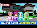 XXL Hide and Seek im NEUEN YOUTUBER-HAUS IN BROOKHAVEN! Kaan, Dania, Lena, Tom!