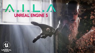 A.I.L.A New Gameplay Trailer | Ultra Realistic Horror Game in Unreal Engine 5 HD 4K 2023