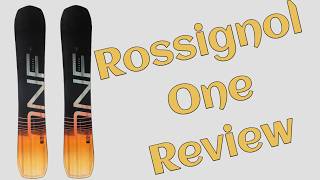 The 2025 Rossignol One Snowboard Review