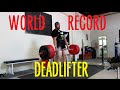 IPF WORLD RECORD HOLDER PULLS 727LB X 3!! WORKOUT GONE WILD
