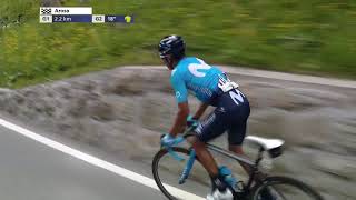 TdS 2018 - Finish Stage 7 (Winner: Nairo Quintana)