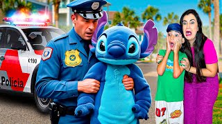 O STITCH FOI PRESO PELA POLÍCIA !