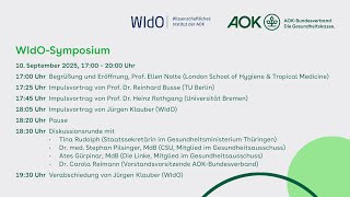 Aufzeichnung des WIdO-Symposiums: Versorgungsqualität im deutschen Gesundheitswesen