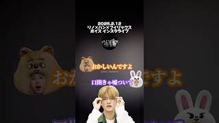 【日本語字幕】様子がおかしいスンモ🐶ペンミ間近のリノハンフィリックス🫶ボイスインスタライブ #straykids #スキズ #リノ #ハン #フィリックス #shortsbeta #shorts