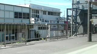 JR京都線　山崎駅から、京都駅間車窓