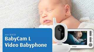 reer Video Babyphone - BabyCam L,  Art. Nr. 80430