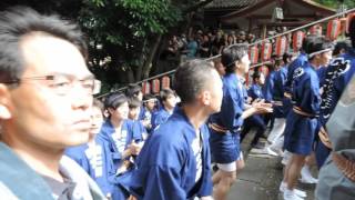 平成28年日枝神社御祭禮「山王祭」京橋二西・京橋二東 本社宮入