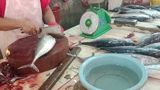 BIG! TUNA FISH CUTTING  #trending #fish #cutting  #fishmarket #market #tuna #BIG #viral #fishing