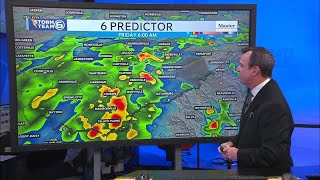 More scattered storms are on the way