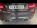 bmw m2 competition with resonator v2 and backbox mod