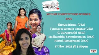 MYICMF 2021 | 2020 COMPETITION WINNER PERFORMANCE