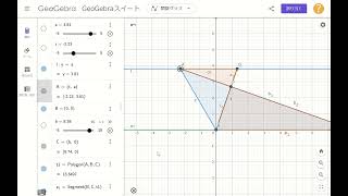 2024 東大オープンフォローアップ 文類数学 第2問 面積の最小値