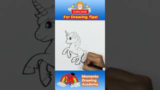 how to draw unicorn #short #unicorn #cuteunicorn #drawing #simpledrawing