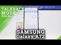 How to Use TalkBack on SAMSUNG Galaxy A72 – Activate TalkBack