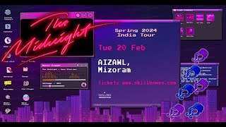 the midnight - Lost boy, los angeles, Brooklyn, Sunset (live at Aizawl Mizoram)