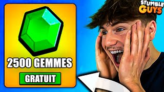 OBTENIR 2500 GEMMES GRATUITEMENT TOUS LES JOURS !!