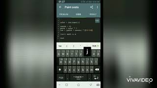 SoloLearn paint cost problem solution | SoloLearn coding challenge | Python problem solving