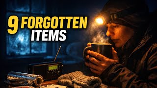 9 Forgotten Items YOU’LL WISH YOU HAD During A WINTER BLACKOUT