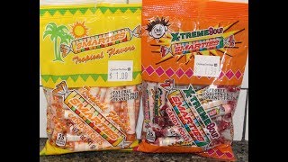 Smarties Candy Rolls: Tropical Flavors and X-Treme Sour Review