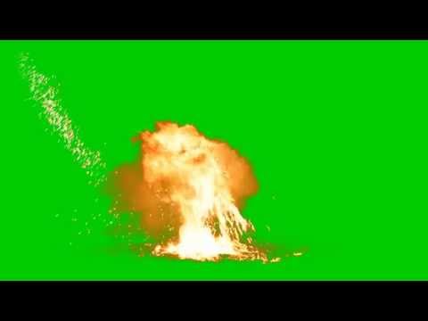 Explosion Green Screen Hd Youtube