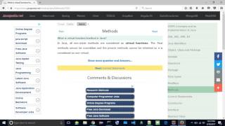 What is virtual function/method in Java? | javapedia.net