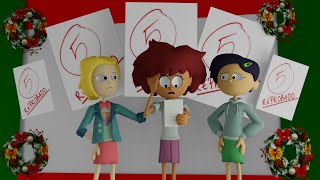 Anne, Sasha y marcy [blender SFM] - La mala calificación 🤦🏽‍♀️📄🏫 |amphibia short|