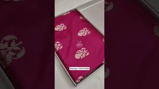 Mashru Silk Banarasi Saree With Price | banarasi saree | @JMSHandlooms #viral #shorts