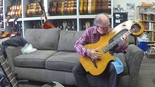 1930 Luigi Mozzani Harp Guitar