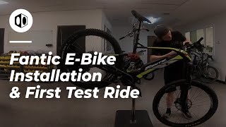 Fantic E-Bike Installation \u0026 Testing