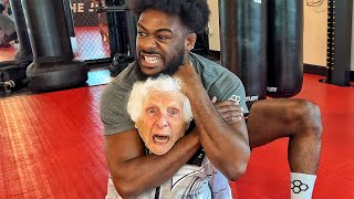 Granny Becomes A UFC Fighter ft. Aljamain Sterling | Ross Smith